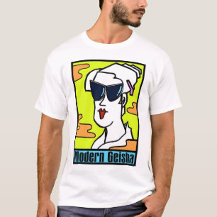 T-shirt Geisha Moderna