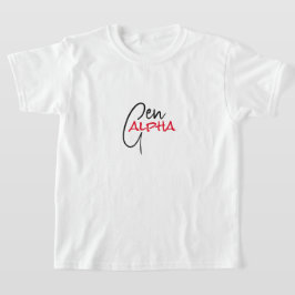 T-Shirt Gen ALPHA Kids