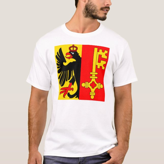 T-shirt Genebra, suiça (Frente)