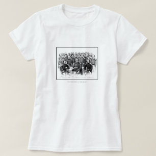 T-shirt Generais da guerra civil da união