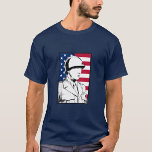 T-shirt General do exército - George Patton