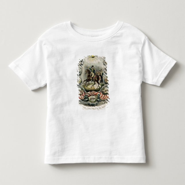 T-shirt General principal William Henry Harrison, c.1813 (Frente)