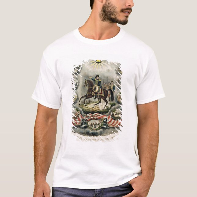 T-shirt General principal William Henry Harrison, c.1813 (Frente)
