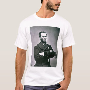 T-shirt General William T. Sherman (1820-91) (foto de b/w)