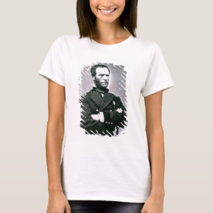 T-shirt General William T. Sherman (1820-91) (foto de b/w)