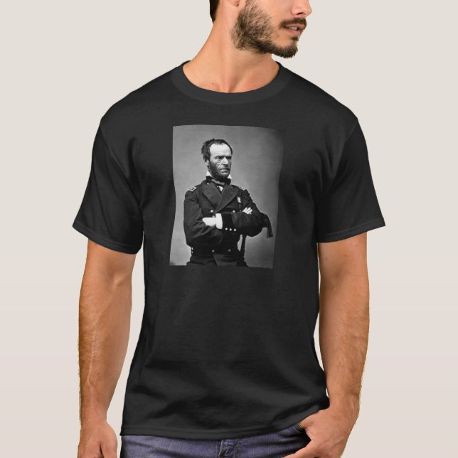 T-shirt General William Tecumseh Sherman, 1865. (Frente)