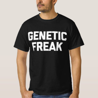 T-Shirt Genético Freak Engraçado Dizendo