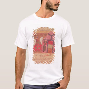 T-shirt Genghis Khan fora de sua barraca