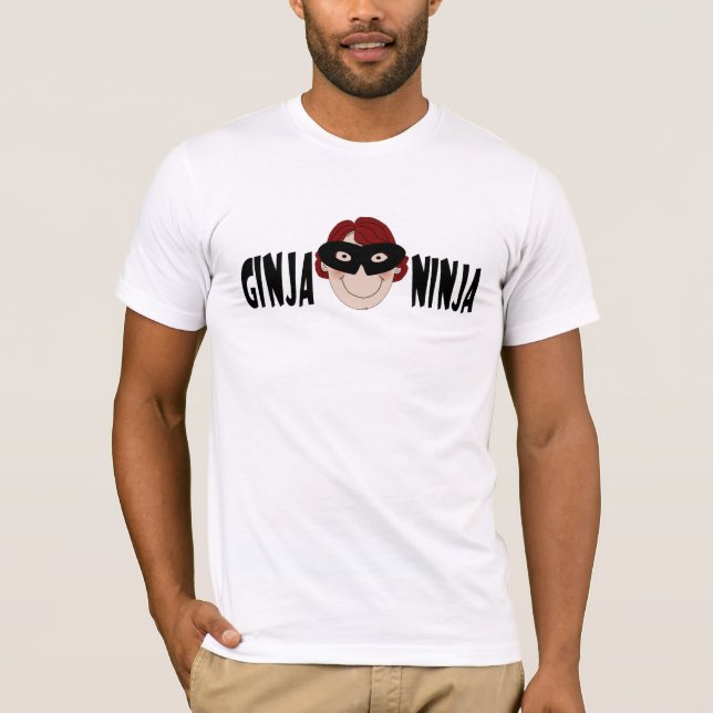 T-shirt Gengibre Ninja (Frente)