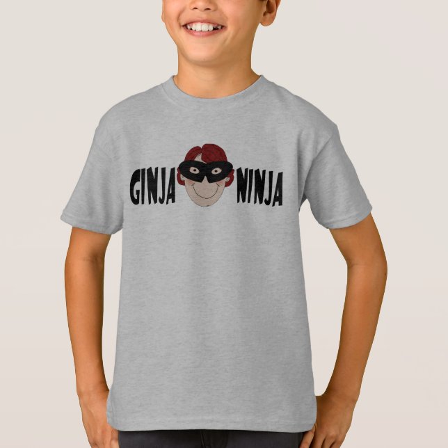 T-shirt Gengibre Ninja (Frente)