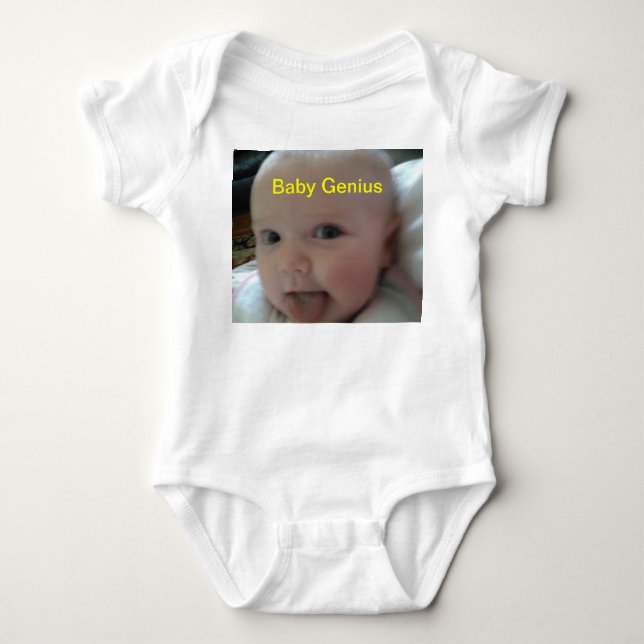 T-shirt Gênio do bebê (Frente)
