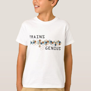 T-shirt Gênio dos trens