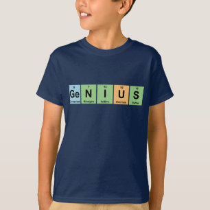T-shirt Gênio - elementos