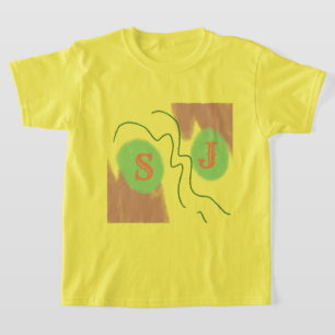 T-Shirt GENOMA DO CÍRCULO ouro