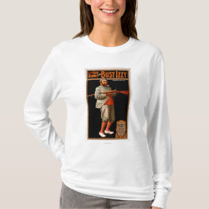 T-shirt Geo engraçado. Sidney como o poster ocupado do