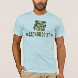 T-shirt Geocaching Humorístico