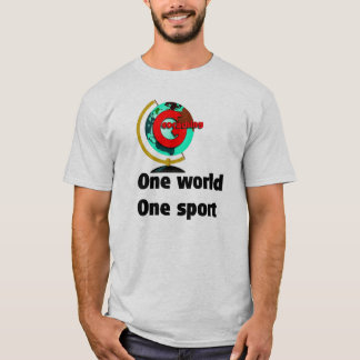 T-shirt Geocaching um esporte do mundo um