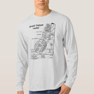 T-shirt Geologia 2. do Grand Canyon