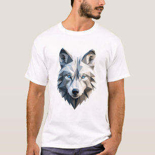 T-shirt Geométrica do Lobo
