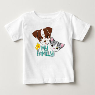 T-shirt George, Bethie e Cutie Canary: Minha Família!