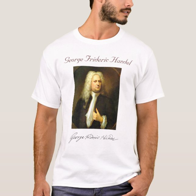 T-SHIRT GEORGE FRIDERIC HANDEL (Frente)