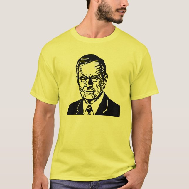 T-shirt George HW Bush "41" T (Frente)