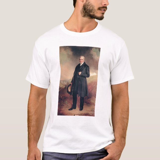 T-shirt George Stephenson (Frente)