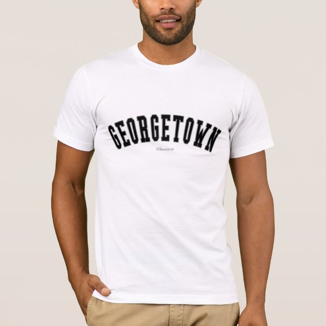 T-shirt Georgetown (Frente)