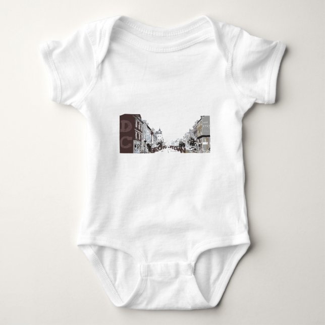 T-SHIRT GEORGETOWN EM WASHINGTON, DC (Frente)