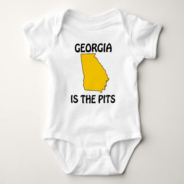 T-shirt Geórgia - Is The Pits (Frente)