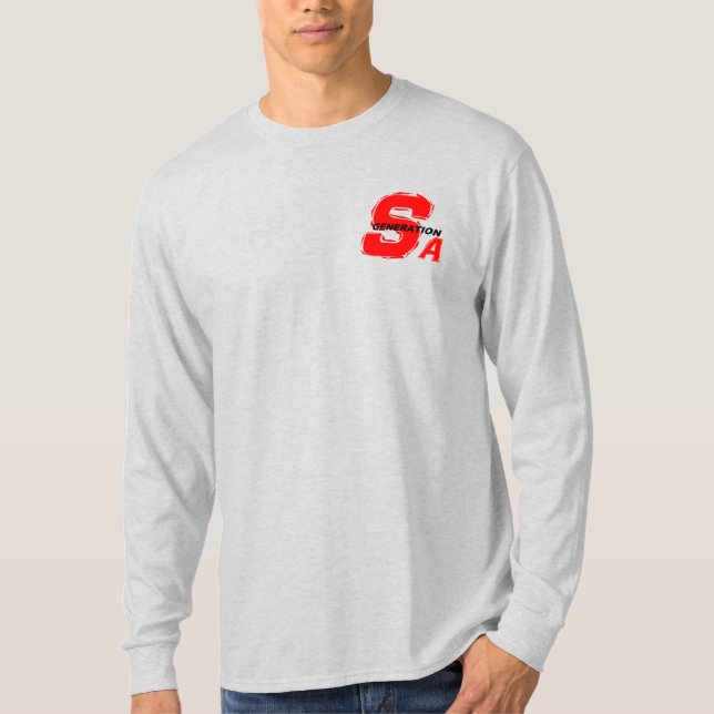 T-Shirt geração SUPER-AGER (Frente)