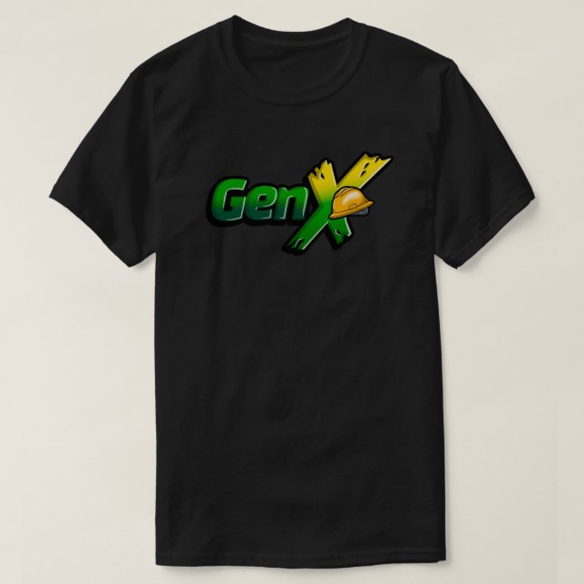 T-Shirt geração X (Frente do Design)