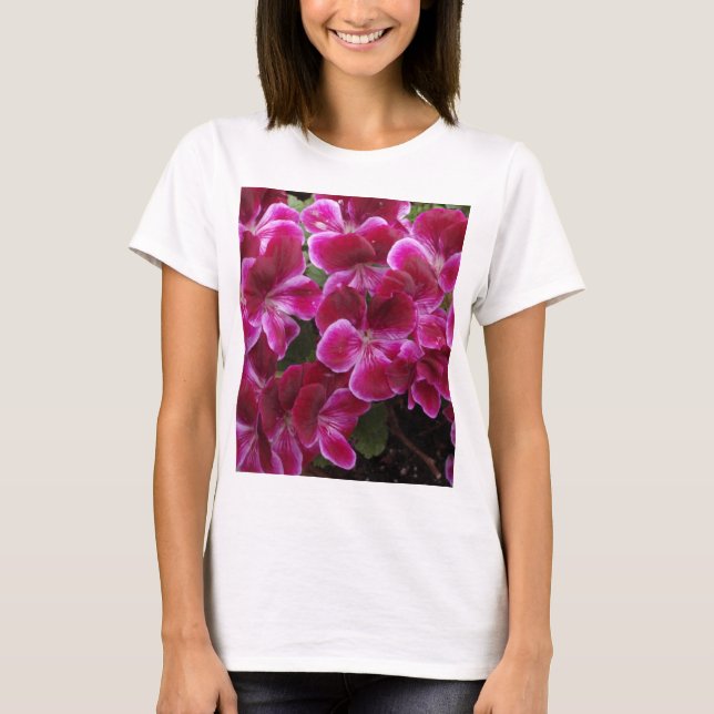 T-shirt Gerânio Borgonha (Frente)