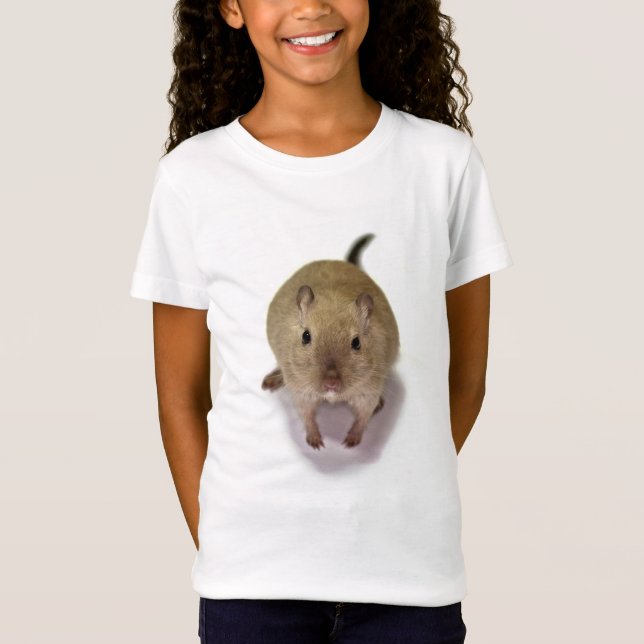 T-shirt Gerbil Tee (apenas para fundo branco) (Frente)