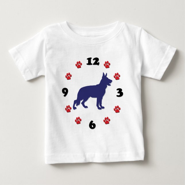 T-shirt German shepherd (Frente)