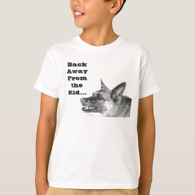 T-shirt German shepherd (Frente)
