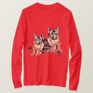 T-Shirt : German shepherd