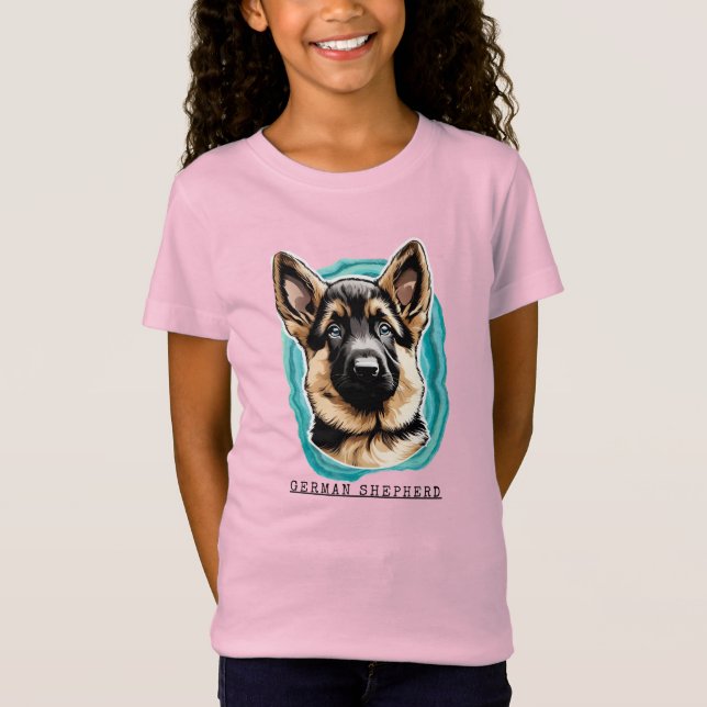T-Shirt German shepherd (Frente)