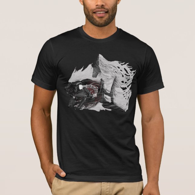 T-shirt Ghost Shark (Frente)