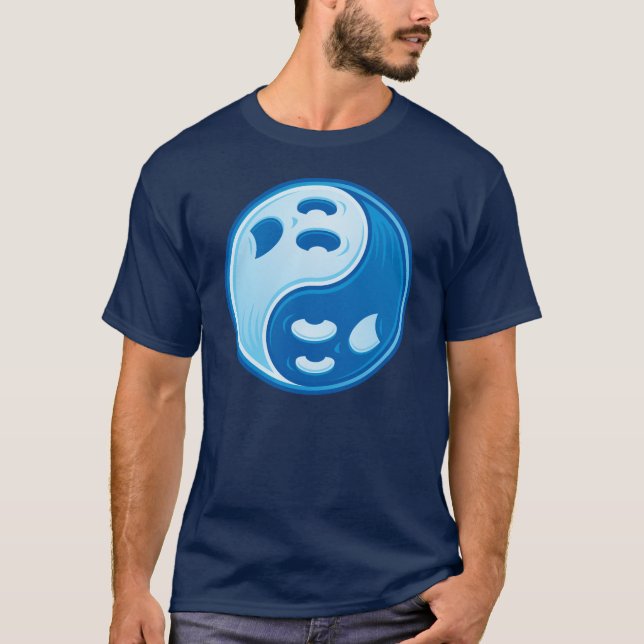 T-shirt Ghost Yin Yang (Frente)