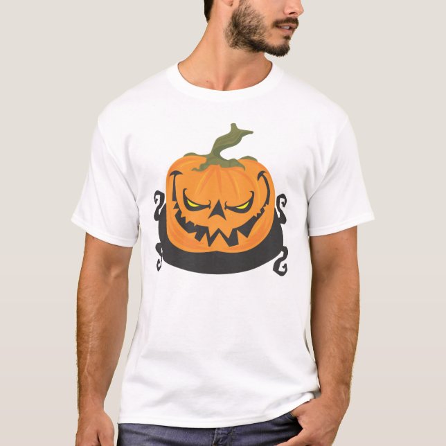 T-shirt Ghoulish jack-o-lantern Pumpkin (Frente)
