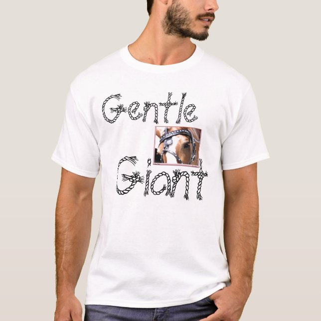 T-shirt gigantes delicados (Frente)