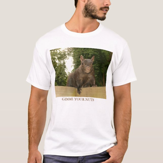 T-shirt Gimme seus loucos (Frente)