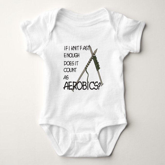 T-shirt Ginástica aeróbica de confecção de malhas (Frente)