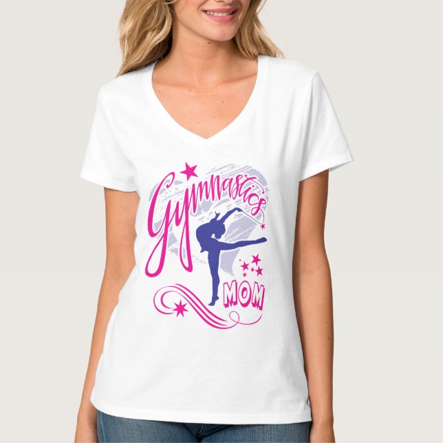 T-shirt Ginástica Mãe (Frente)