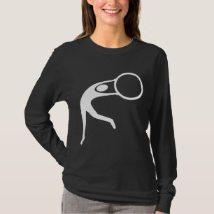 T-shirt Ginástica Rítmica Figura - Branco