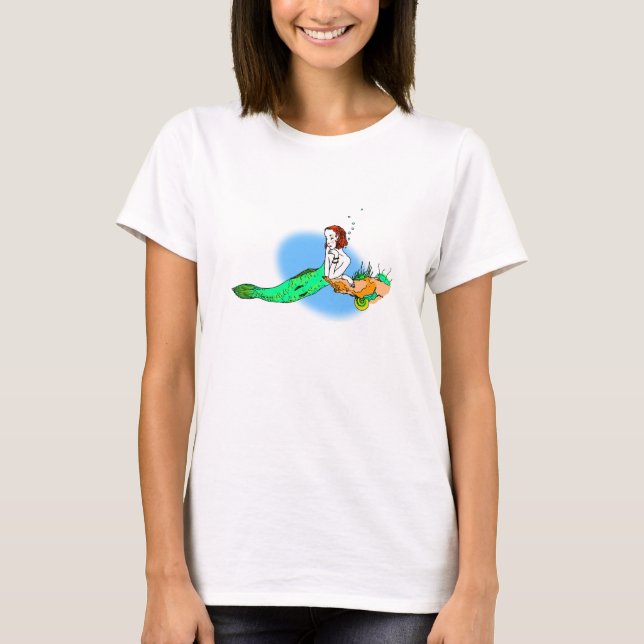 T-shirt Ginger Mermaid (Frente)