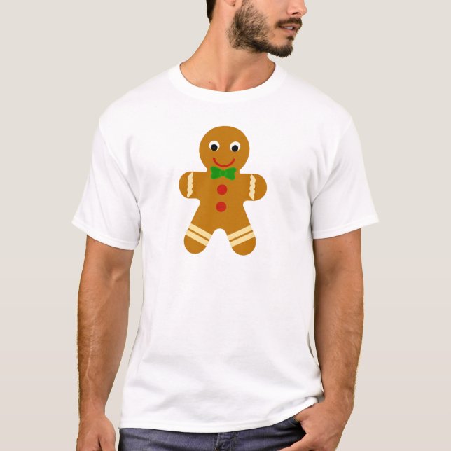 T-shirt Gingerbird Man (Frente)