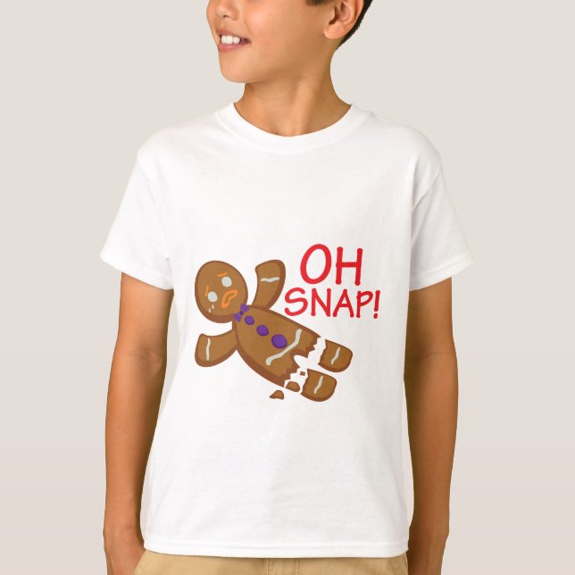 T-shirt Gingerbird Man (Frente)
