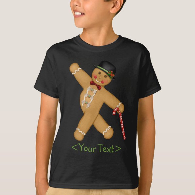 T-shirt Gingerpão Boy - Personalizar (Frente)